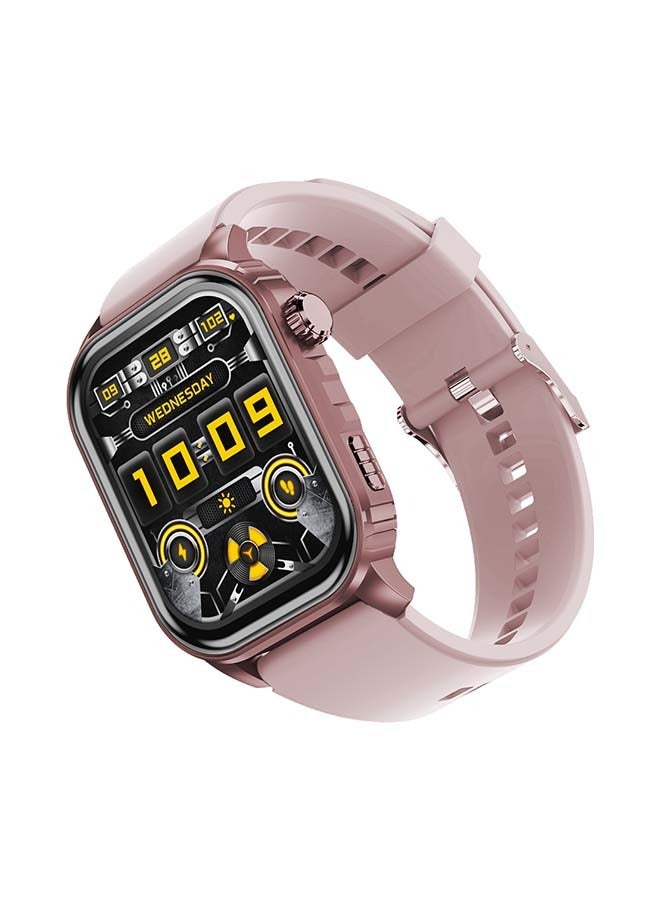 ITEL 300 mAh Smart Watch O21, 2.01" Large Screen, 100+ Workout Modes, 24/7 Heart Rate Monitoring With Abnormal Rhythm Alerts, Bluetooth Calling, iOS And Android Compatible Rose Gold  - Image 2