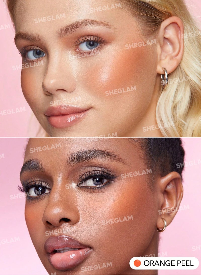 SHEGLAM Color Bloom Liquid Blush- Orange Peel - Image 2
