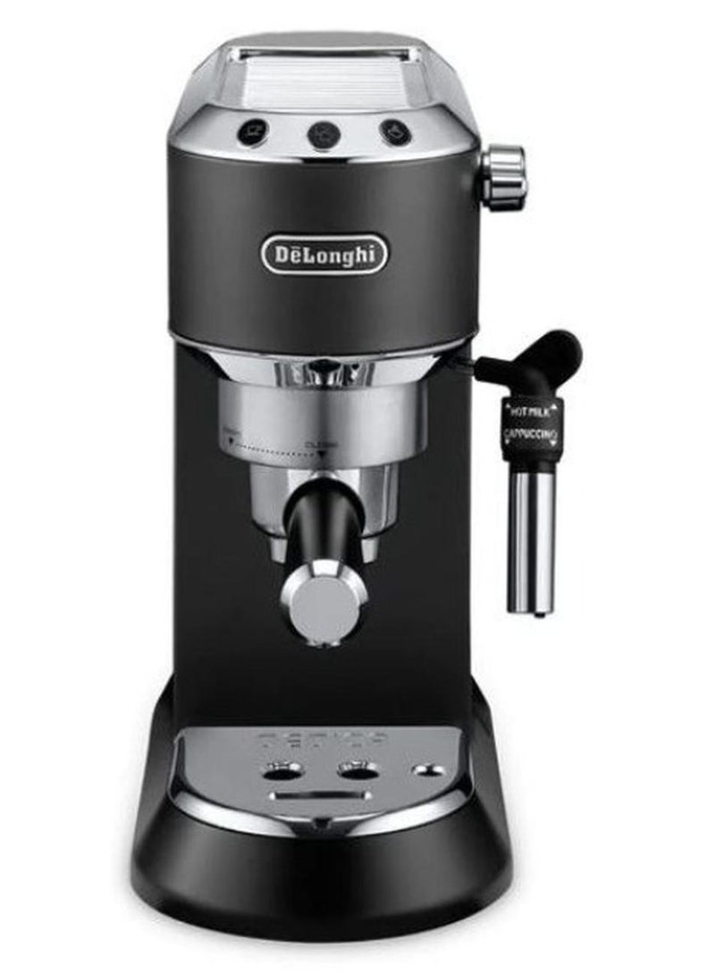 ديلونجي آلة قهوة إسبريسو مضخة ستايل ديديكا، 15 بار، أسود - EC 685.BK - Image 1