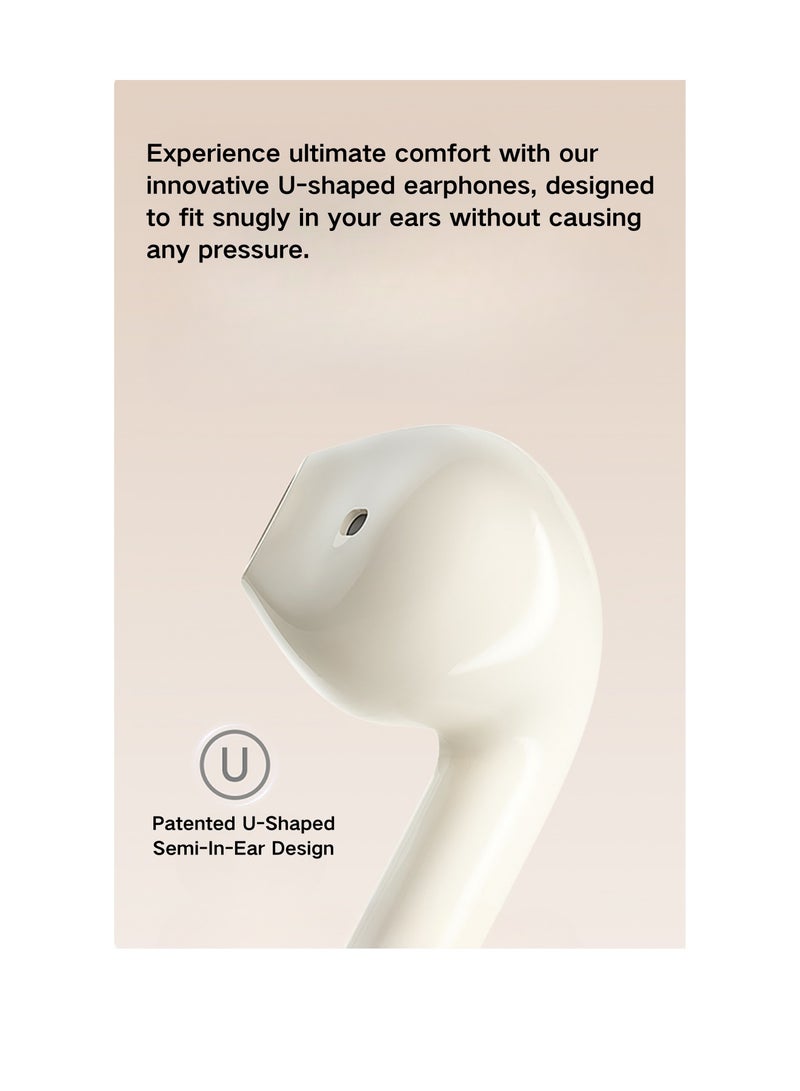 EDIFIER - Zero CAT Earbuds Siamese Cat-Inspired Design with High-Quality Sound Bluetooth 5.3 Long Battery Life Waterproof AI Noise Reduction and Game Mode Perfect for Music Lovers and Fashion Enthusiasts White (Siamese cat) - Image 1