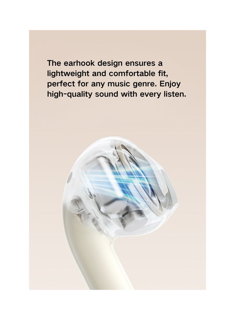 EDIFIER - Zero CAT Earbuds Siamese Cat-Inspired Design with High-Quality Sound Bluetooth 5.3 Long Battery Life Waterproof AI Noise Reduction and Game Mode Perfect for Music Lovers and Fashion Enthusiasts White (Siamese cat) - Image 1
