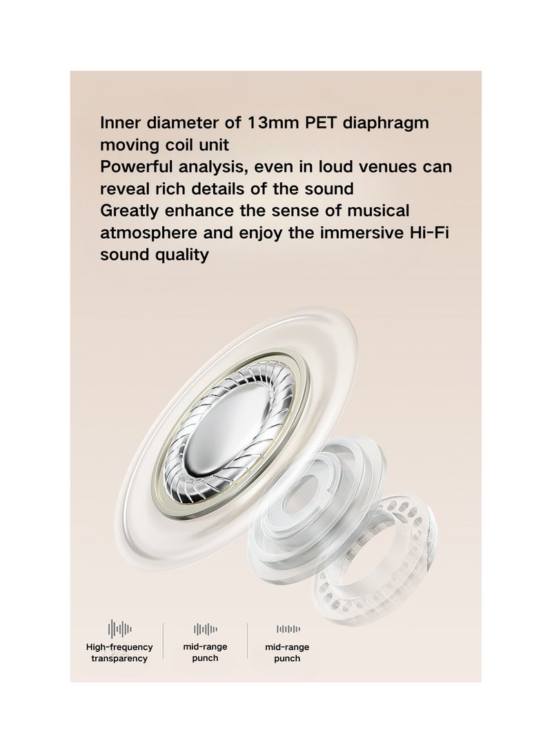 EDIFIER - Zero CAT Earbuds Siamese Cat-Inspired Design with High-Quality Sound Bluetooth 5.3 Long Battery Life Waterproof AI Noise Reduction and Game Mode Perfect for Music Lovers and Fashion Enthusiasts White (Siamese cat) - Image 1