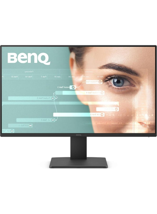 بين كيو شاشة GW2491 مقاس 23.8 انش بدقة 1080p FHD 100Hz IPS للعناية بالعين، HDMI، منفذ عرض، 1080×1920، حافة رفيعة للغاية، معتمدة من تي يو في، خالية من الوميض، ضوء ازرق منخفض بلس  - Image 1