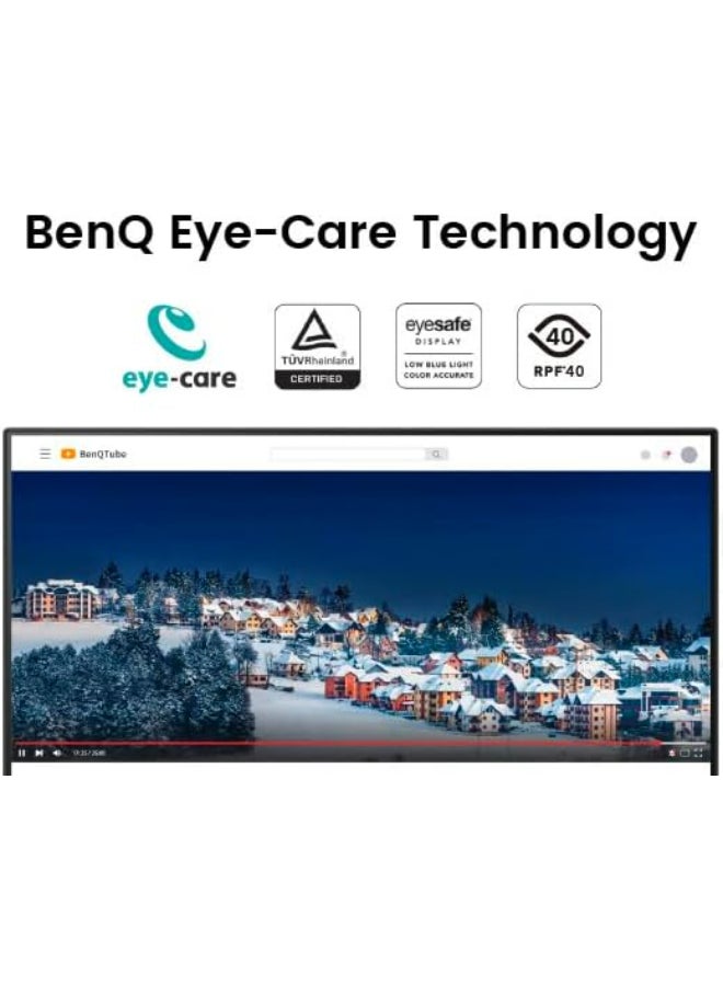 بين كيو - شاشة GW2791 مقاس 27 انش 1080p FHD 100Hz IPS للعناية بالعين، HDMI، منفذ عرض، 1080x1920، حافة رفيعة للغاية، معتمدة من تي يو في، خالية من الوميض، ضوء ازرق منخفض بلس - Image 1