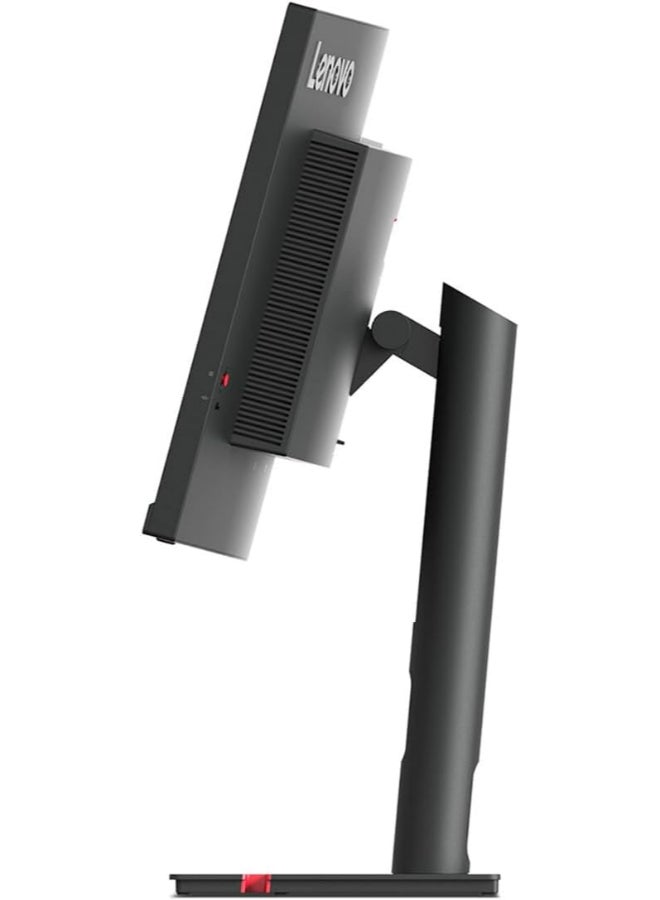 Lenovo - 34" Inch ThinkVision Curved Computer Monitor 2k WQHD (3440x1440) VA Panel Technology, Ethernet (RJ-45) port, USB-C 3.2 support Power delivery up to 75W, Adjustable Stand - T34w-30 | Black - Image 1