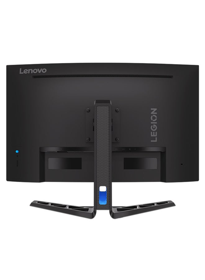 Lenovo - 31.5" Inch Legion Curved Gaming Monitor 2k QHD (2560x1440) VA Panel Technology, 180Hz Refresh Rate, 0.5ms Response Time, AMD FreeSync Technology, Gaming Console Support, Adjustable Stand, Built-in Speakers - R32qc-30 | Raven Black - Image 1