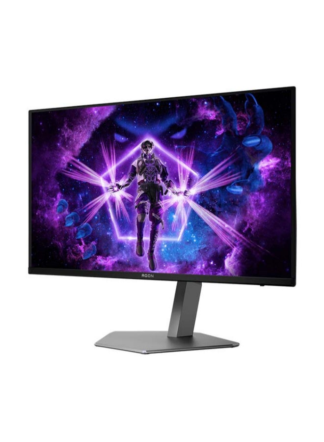 AOC 31.5" Inch AGON AOC Pro 4K UHD (3840x2160) Gaming Monitor, HDR 400 Display, QD-OLED Display, 165Hz Refresh Rate, 0.03ms Response Time Millisecond, Adaptive Sync, HDMI 2.1, Lighting Effects, Adjustable Stand, Built-in Speakers - AG326UD | Black  - Image 3