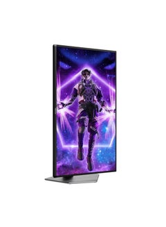 AOC 31.5" Inch AGON AOC Pro 4K UHD (3840x2160) Gaming Monitor, HDR 400 Display, QD-OLED Display, 165Hz Refresh Rate, 0.03ms Response Time Millisecond, Adaptive Sync, HDMI 2.1, Lighting Effects, Adjustable Stand, Built-in Speakers - AG326UD | Black  - Image 5