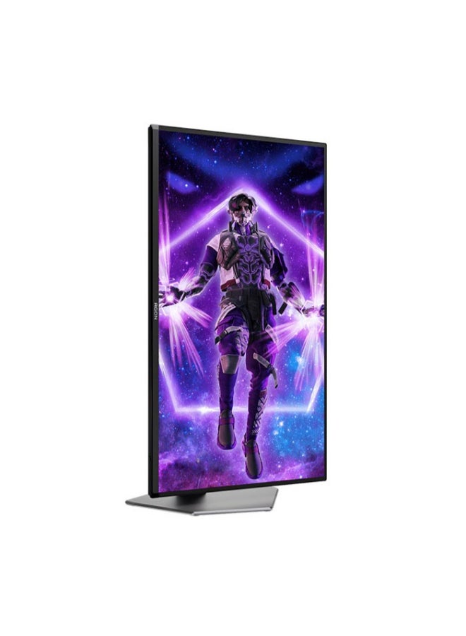 AOC 31.5" Inch AGON AOC Pro 4K UHD (3840x2160) Gaming Monitor, HDR 400 Display, QD-OLED Display, 165Hz Refresh Rate, 0.03ms Response Time Millisecond, Adaptive Sync, HDMI 2.1, Lighting Effects, Adjustable Stand, Built-in Speakers - AG326UD | Black  - Image 5