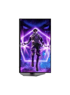 AOC 31.5" Inch AGON AOC Pro 4K UHD (3840x2160) Gaming Monitor, HDR 400 Display, QD-OLED Display, 165Hz Refresh Rate, 0.03ms Response Time Millisecond, Adaptive Sync, HDMI 2.1, Lighting Effects, Adjustable Stand, Built-in Speakers - AG326UD | Black  - Image 4