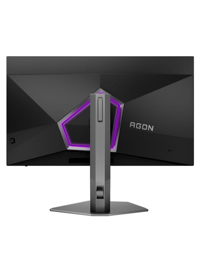 شاشة كمبيوتر الألعاب AGON AG326UD AOC برو مقاس 31.5 بوصة 4k يو اتش دي 3840x2160، ديسبلاي HDR 400، تقنية العرض QD-OLED، معدل التحديث 165 هيرتز، سرعة الاستجابة 0.03 ملي ثانية، تقنية المزامنة Adaptive سينك، منفذ HDMI 2.1، تأثيرات ضوئية، استناد قابل للتعديل، سماعات صوت داخلية