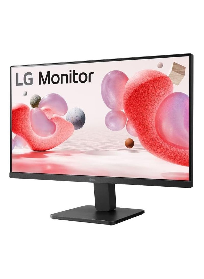 إل جي - 24" Inch Monitor (1080x1920) FHD 1080p, 3-Side Borderless IPS Panel, 100Hz Refresh Rate, 5ms Response Time GtG, HDMI, VGA with AMD FreeSync™ | Black - Image 1