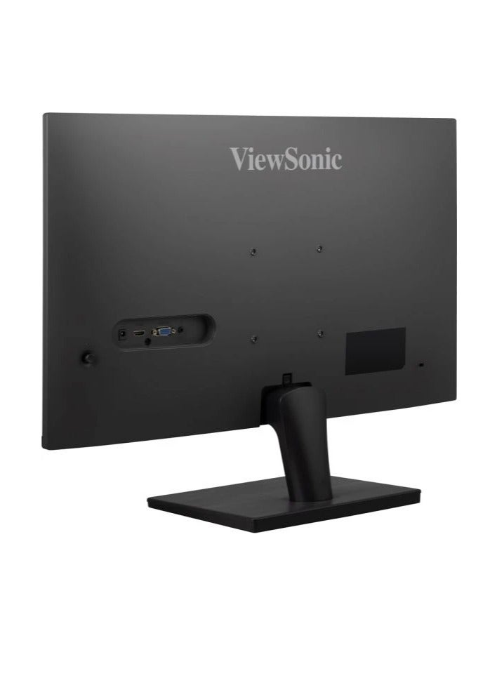 فيوسونيك - 27” Full HD LED Backlit Display Monitor (1920x1080) VA Panel Technology, 100Hz Refresh Rate, 1ms Response Time, HDMI & VGA Input For Connectivity - VA2715-H | Black - Image 1
