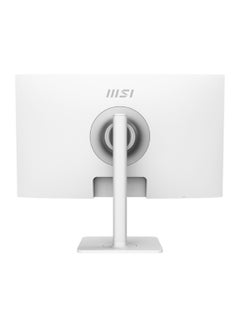 MSI Modern MD272QXPW 27" QHD IPS Monitor, 100Hz Refresh Rate, 1ms Response Time, HDR 400, 400 cd/m² Brightness, 178° Viewing Angle, 115% sRGB, USB-C (65W PD), HDMI, DisplayPort, 2x USB 2.0, 2x 3W Speakers, Adjustable Stand, VESA Mountable | 9S6-3PB19H-218 White  - Image 4