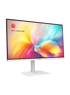 MSI Modern MD272QXPW 27" QHD IPS Monitor, 100Hz Refresh Rate, 1ms Response Time, HDR 400, 400 cd/m² Brightness, 178° Viewing Angle, 115% sRGB, USB-C (65W PD), HDMI, DisplayPort, 2x USB 2.0, 2x 3W Speakers, Adjustable Stand, VESA Mountable | 9S6-3PB19H-218 White  - Image 2