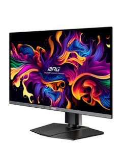 MSI MPG 272URX 27" QD-OLED Gaming Monitor, 3840x2160 (4K) UHD, 240Hz, 0.03ms GtG, DisplayHDR True Black 400, G-SYNC Compatible, 99% DCI-P3, 1000 nits Peak Brightness, HDMI™ 2.1, DisplayPort 2.1a, USB Type-C (98W PD), Anti-Glare, VESA Mount | 9S6-3CD79A-017 Black  - Image 3