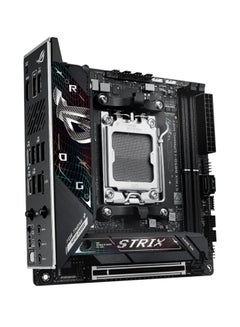 ASUS ROG Strix B850-I Gaming Wi-Fi Motherboard, AMD B850 Chipset, PCIe 5.0 x16, 2 x M.2 Slots (PCIe 5.0 x4), Supports Up to 128GB DDR5 (8400+MT/s), Wi-Fi 7, Intel 2.5Gb Ethernet, 10+2+1 Power Stages, AI Overclocking, Dual Channel, AEMP, SupremeFX 7.1 Audio, Mini-ITX Form Factor, Aura Sync, USB 20Gbps, HDMI 2.1, Bluetooth 5.4 | 90MB1K30-M0EAY0 Black  - Image 2