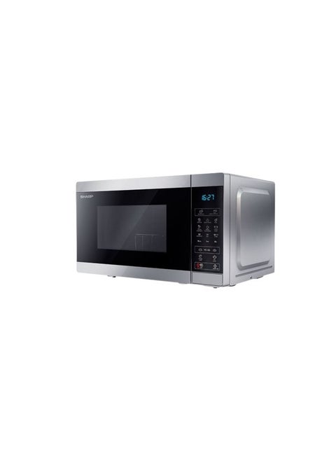 Microwave Grill Sharp, 25 Liter 900 Watt 8 Menus, R-250MGR-SL2 - Silver 25 L 900 W R-250MGR-SL2 Silver