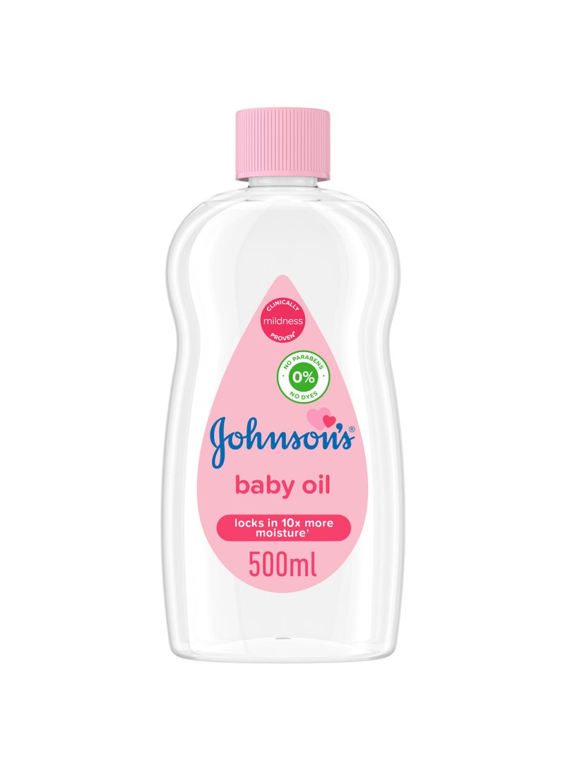 جونسون Baby Oil - 500 ml  - Image 1