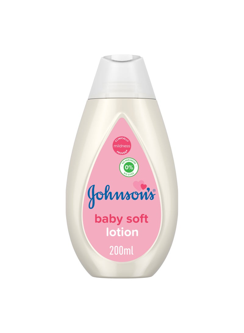 Johnson's Baby Soft Lotion - 200 ml - Image 1