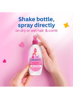 Johnson's Kids Conditioner Spray - Shiny Drops - 200 ml  - Image 5