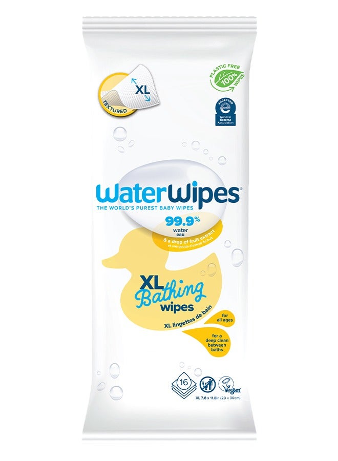 WaterWipes Plastic Free Xl Bathing Wipes  - Image 1