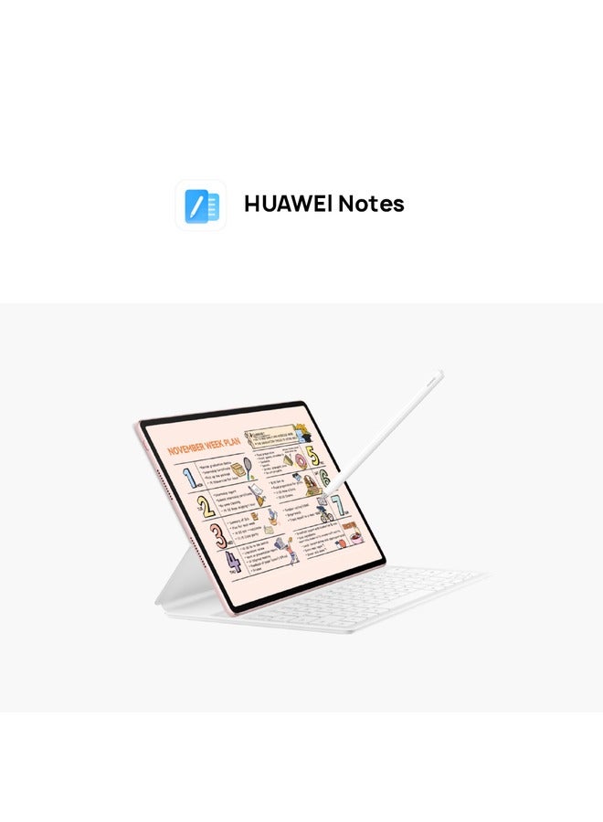 HUAWEI - MatePad 12X Paper Matte Edition White 12GB RAM 256GB WiFi Inbox Keyboard With M-Pencil - Image 1