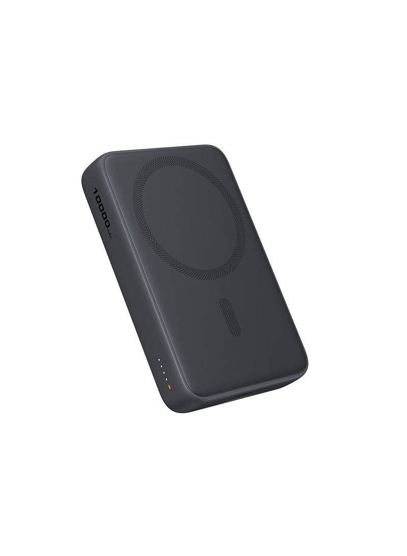 أوكي AUKEY MagFusion Slim 10,000mAh wireless MagSafe power bank with 20W PD PB-MS04  Gray  - Image 2