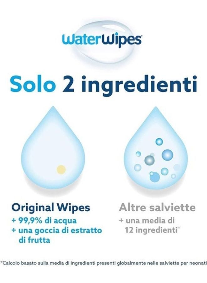 WaterWipes Original Plastic Free Wipes Twin Pack  - Image 4