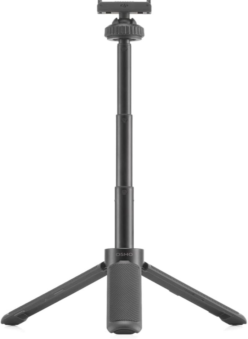 dji - DJI Osmo Action Mini Extension Rod, Compatible with Osmo Action 3, Osmo Action 4 Black - Image 1