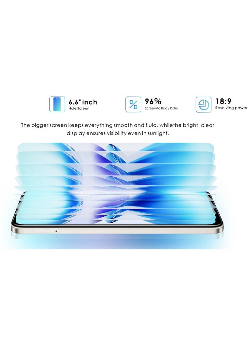 أوالي, SMART9 6.6 inch Dual SIM Metallic Black 3GB RAM 64GB ROM 5075mAh Big Battery 4G  - Image 5