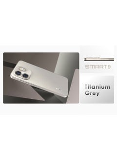 OALE SMART9 6.6 inch Dual SIM Titanium Grey 3GB RAM 64GB  4G - Middle East Version  - Image 2