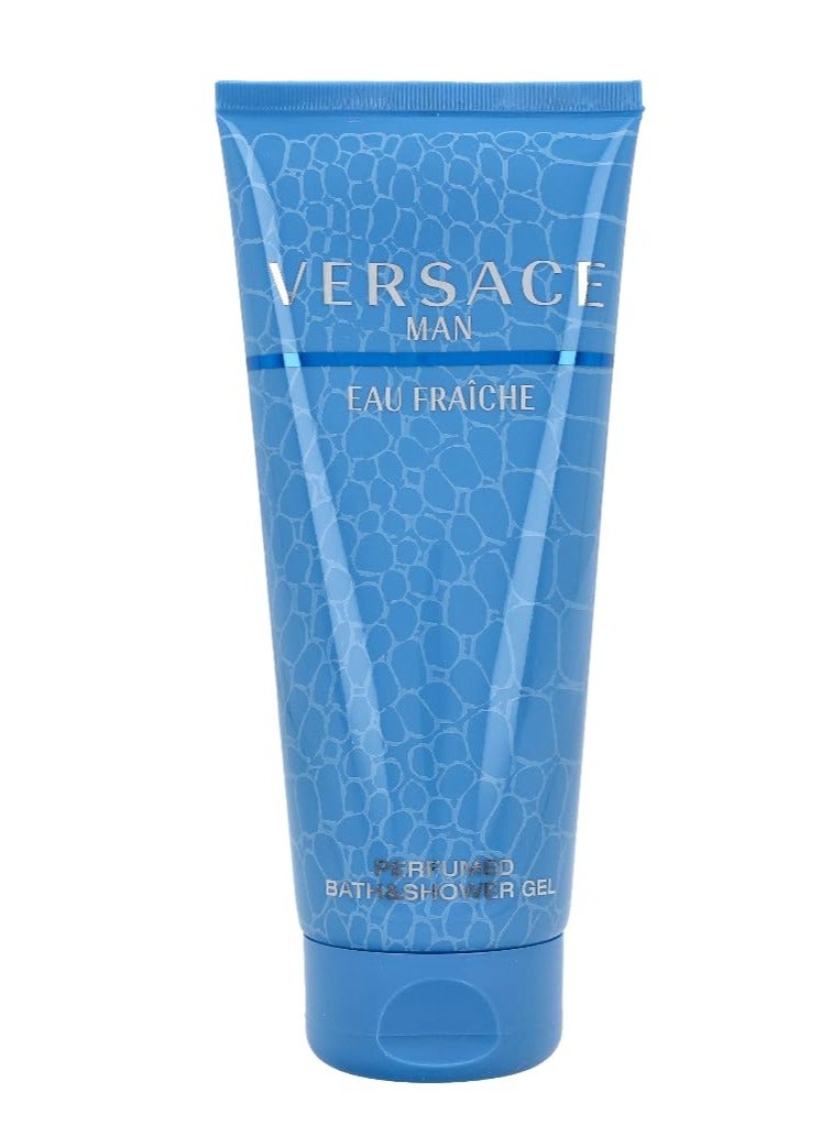 فيرزاتشي Man Eau Fraiche by Versace for Men 6.7 oz Perfumed Bath & Shower Gel 6.7 Fl Oz (Pack of 1)Fluid Ounce - Image 2