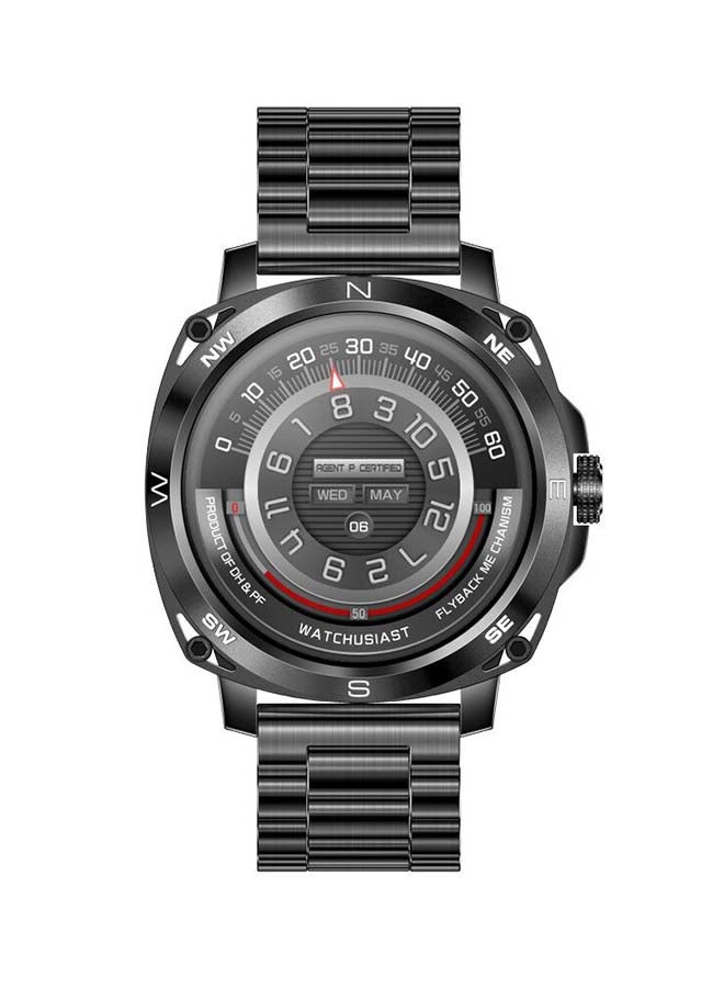 fastrack Radiant FX3 with 3.63 CM AMOLED Display with Functional Crown,SingleSync BT Calling,AI Voice Assistant Black  - Image 1
