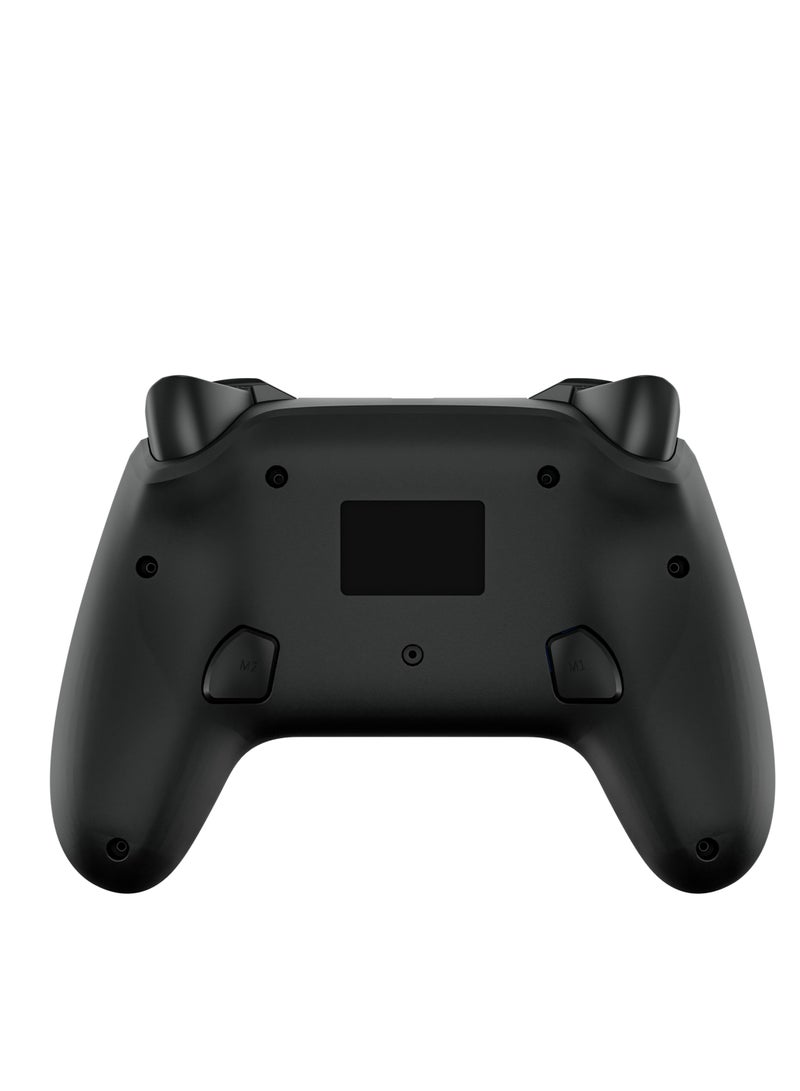 Lenovo Lenovo S04 Bluetooth Wireless PC Gamepad Dual Vibrate Plug and Play Wired Gamepads 6-axis Gyro Sensor Gaming Controller,Black - Image 2
