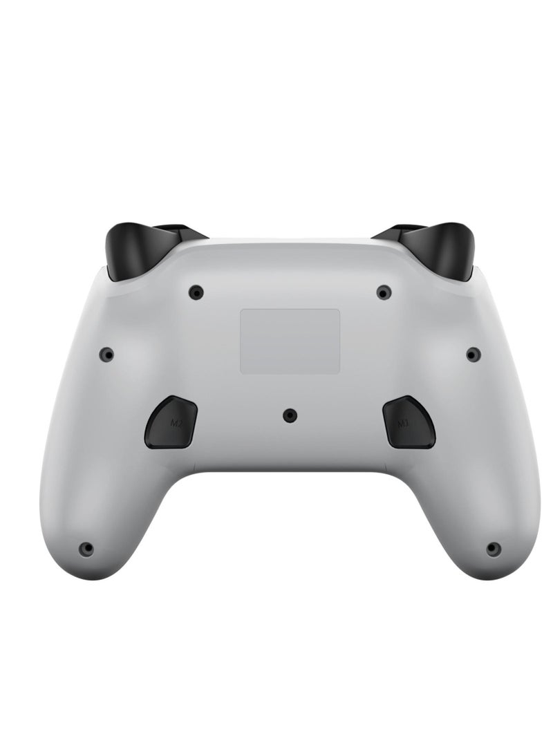 Lenovo Lenovo S04 Bluetooth Wireless PC Gamepad Dual Vibrate Plug and Play Wired Gamepads 6-axis Gyro Sensor Gaming Controller,White - Image 2