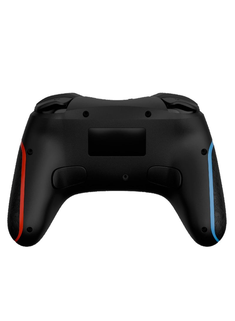 Lenovo Lenovo S01 Hall Rocker Gamepad with Built-in Six-axis Gyroscope Wired/Bluetooth/2.4G Tri-mode RGB Game Controller Carry Receiver,Black - Image 2