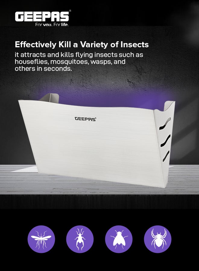 جيباس 40W Electric Insect Killer Automatic Pest Killing Machine, No Poisonous Vapor, No-Smell and No-Pollution/ Advanced Technology with Low Power Consumption/ Suitable for Home, Office, Restaurants, Hospitals, etc GBK25614 Black  - Image 4
