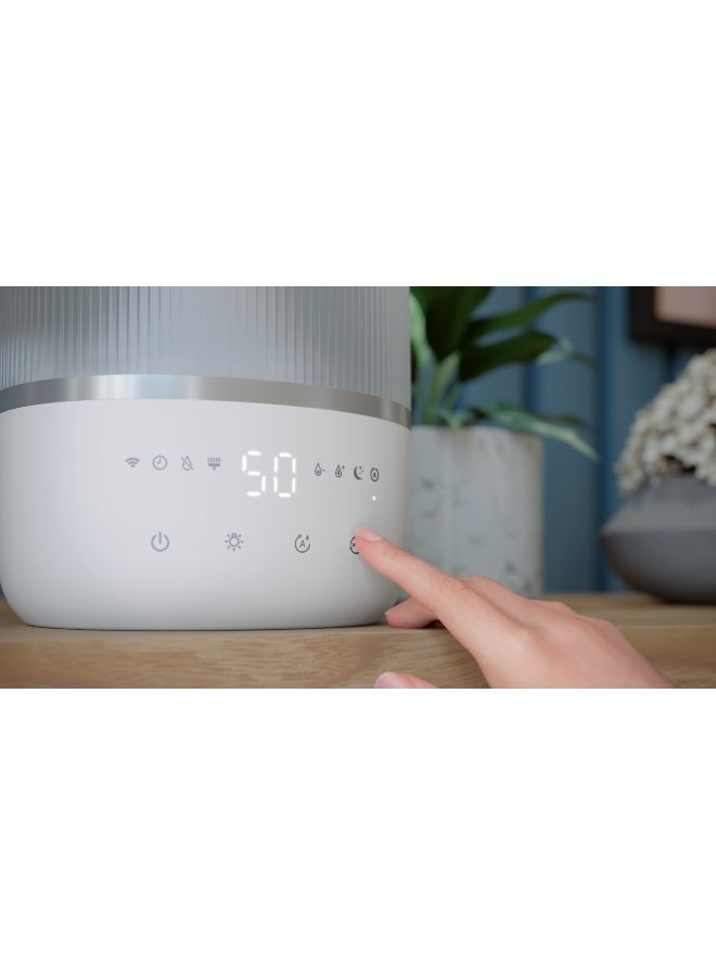 Philips Humidifier HU1509/00 White, silver - Image 4