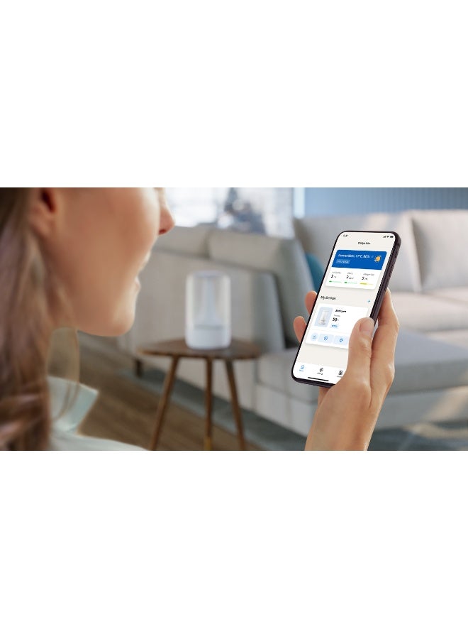 Philips Humidifier HU1509/00 White, silver - Image 5