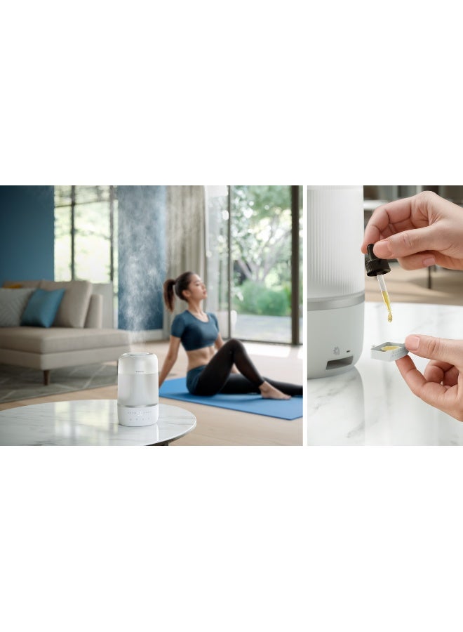 Philips Humidifier HU1509/00 White, silver - Image 3