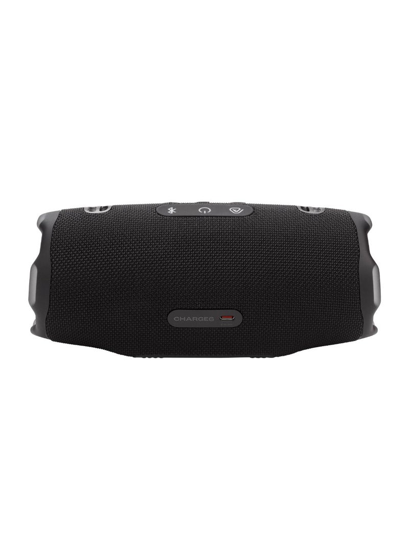 JBL Charge 6 - Portable Waterproof And Drop-Proof Bluetooth Speaker With Built-In Power Bank, Multi-Speaker Connection Via Auracast, Up To 28 Hours Playtime, Fast Charging, And Powerful Sound Black - Image 3