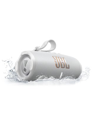 Charge 6 - Portable Waterproof And Drop-Proof Bluetooth Speaker With Built-In Power Bank, Multi-Speaker Connection Via Auracast, Up To 28 Hours Playtime, Fast Charging, And Powerful Sound White - pnsku/N70158699V/45/_/1741269133/fff9094f-ffd7-4bc1-8e2a-ee8813400df6