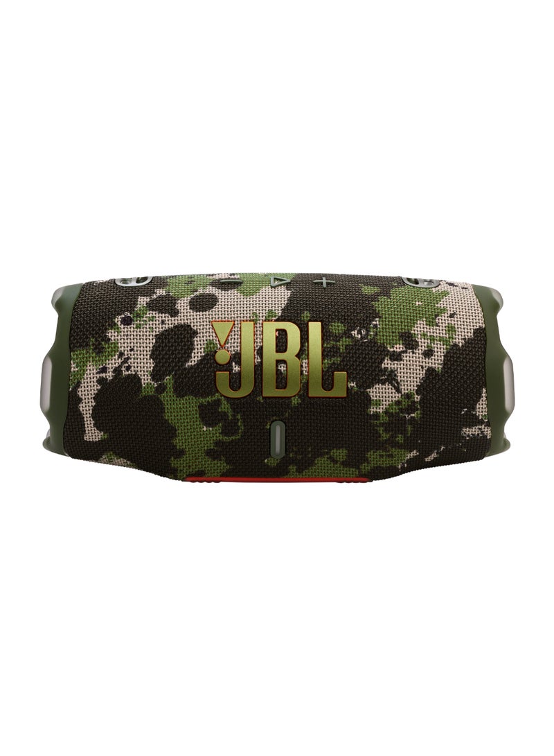 JBL Charge 6 - Portable Waterproof And Drop-Proof Bluetooth Speaker With Built-In Power Bank, Multi-Speaker Connection Via Auracast, Up To 28 Hours Playtime, Fast Charging, And Powerful Sound Squad  - Image 4