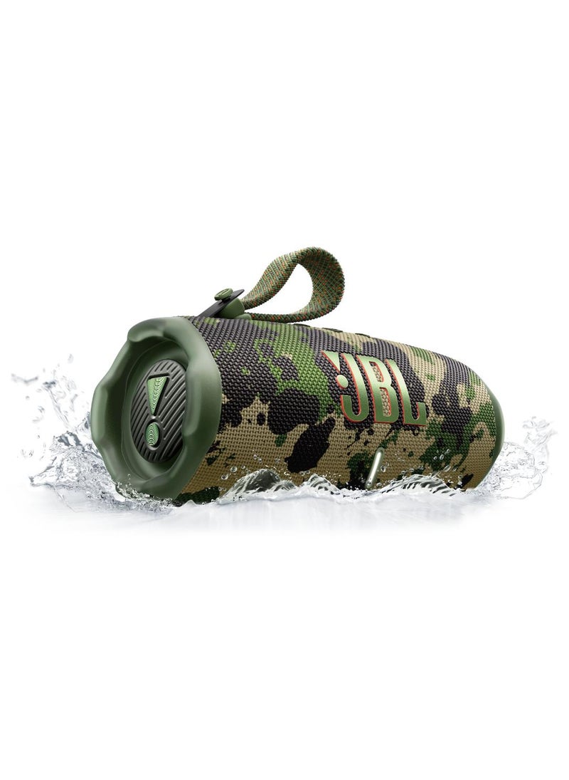 JBL Charge 6 - Portable Waterproof And Drop-Proof Bluetooth Speaker With Built-In Power Bank, Multi-Speaker Connection Via Auracast, Up To 28 Hours Playtime, Fast Charging, And Powerful Sound Squad - Image 1