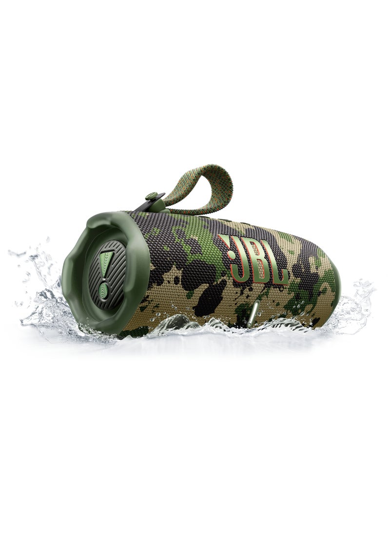 JBL Charge 6 - Portable Waterproof And Drop-Proof Bluetooth Speaker With Built-In Power Bank, Multi-Speaker Connection Via Auracast, Up To 28 Hours Playtime, Fast Charging, And Powerful Sound Squad - Image 1