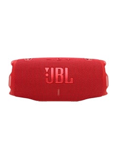 JBL Charge 6 - Portable Waterproof And Drop-Proof Bluetooth Speaker With Built-In Power Bank, Multi-Speaker Connection Via Auracast, Up To 28 Hours Playtime, Fast Charging, And Powerful Sound Red  - Image 4