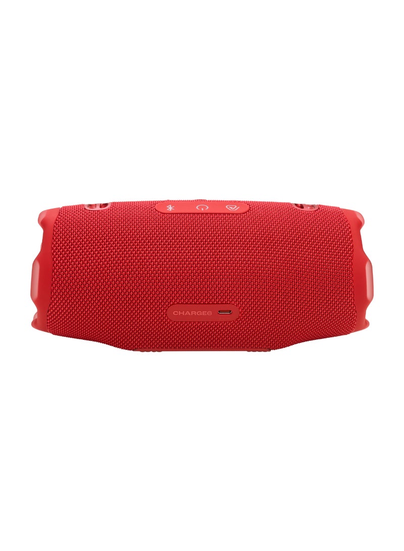 JBL Charge 6 - Portable Waterproof And Drop-Proof Bluetooth Speaker With Built-In Power Bank, Multi-Speaker Connection Via Auracast, Up To 28 Hours Playtime, Fast Charging, And Powerful Sound Red - Image 2