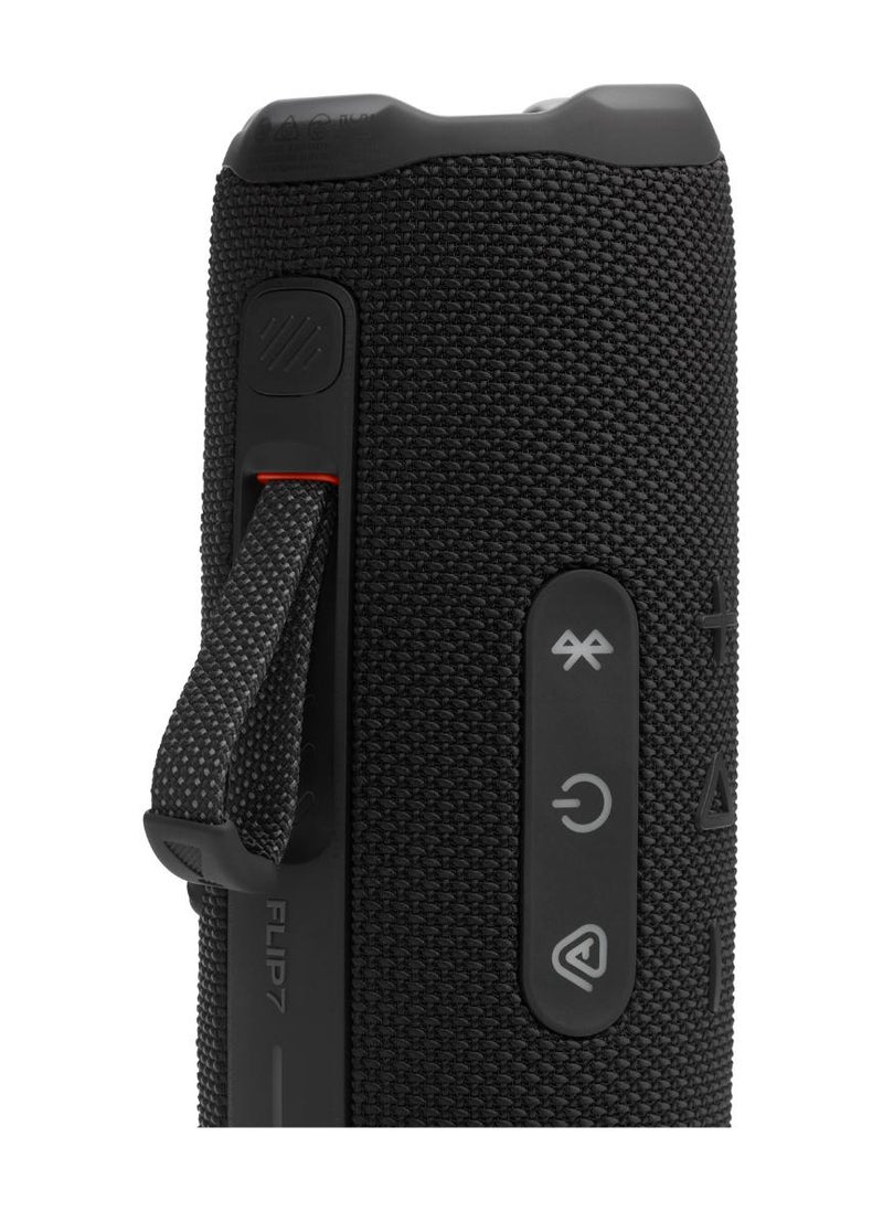 جي بي إل فليب 7 - صوت مع تعزيز الصوت الذكي، يصل إلى 16 ساعة من وقت التشغيل، اتصال متعدد السماعات عبر أوراكاست، وتصميم مقاوم للماء والغبار والسقوط لجميع المغامرات - Image 4