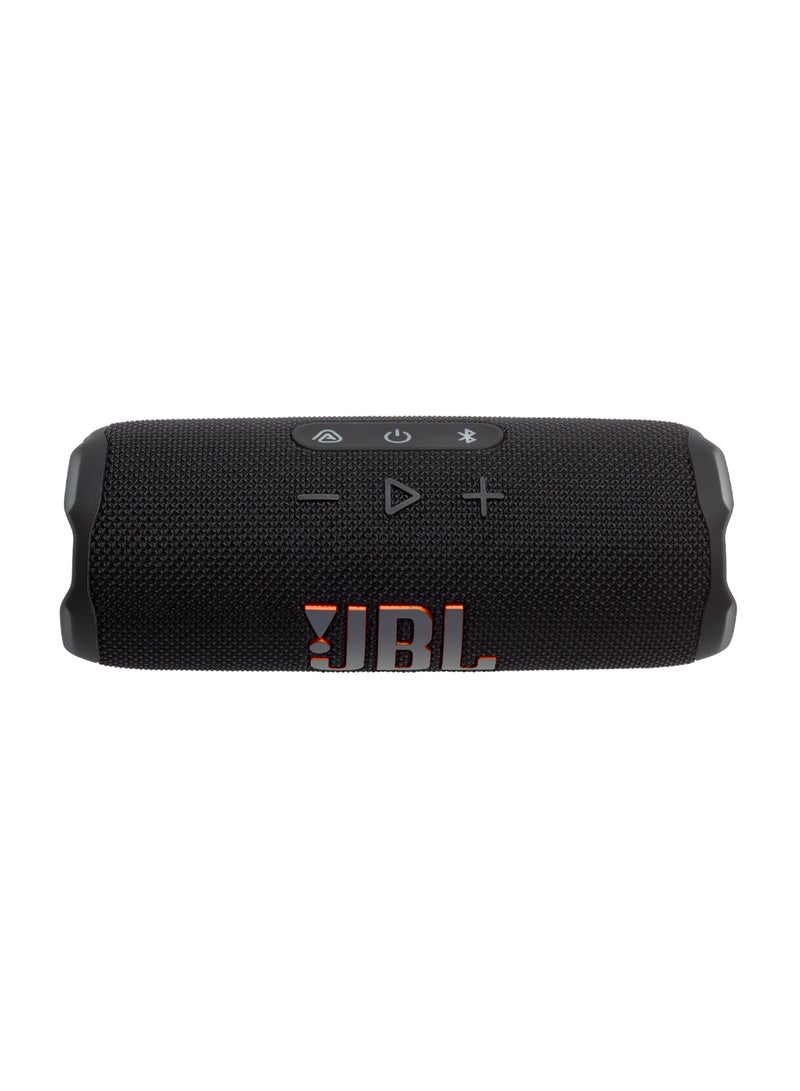 Flip 7 - Sound With Ai Sound Boost, Up To 16 Hours Of Playtime, Multi-Speaker Connection Via Auracast, And Waterproof, Dustproof, Drop-Proof Design For All Adventures Black image 9